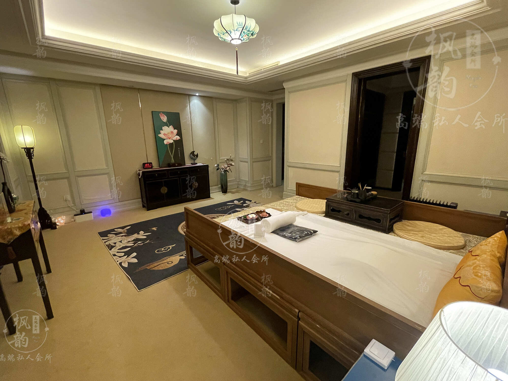 十堰天津渔阳鼓楼人气优选沐足会馆房间也很干净，舒适的spa体验